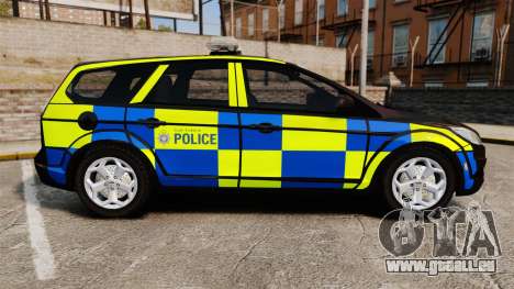 Ford Focus Estate 2009 Police England [ELS] für GTA 4