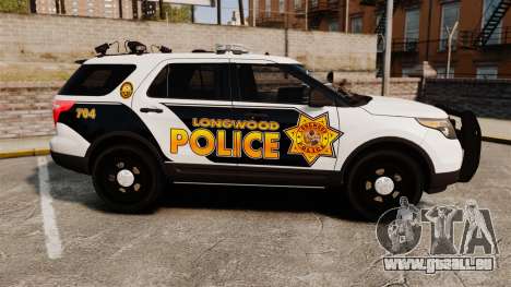 Ford Explorer 2013 Longwood Police [ELS] pour GTA 4
