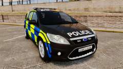 Ford Focus Estate 2009 Police England [ELS] pour GTA 4