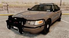 Ford Crown Victoria 2008 Sheriff Traffic [ELS] pour GTA 4