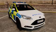 Ford Focus 2013 Uk Police [ELS] pour GTA 4