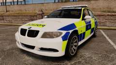 BMW 330i Hampshire Police [ELS] für GTA 4