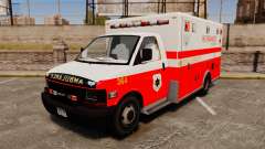 Brute Ambulance FDLC [ELS] für GTA 4