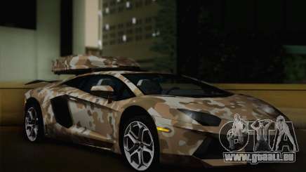 Lamborghini Aventador LP 700-4 Camouflage pour GTA San Andreas