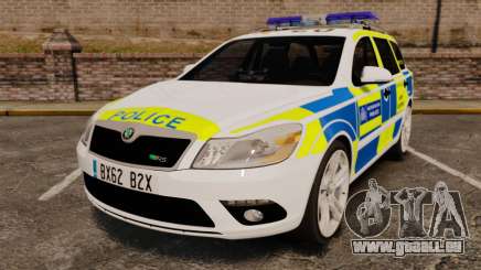 Skoda Octavia RS Metropolitan Police [ELS] für GTA 4