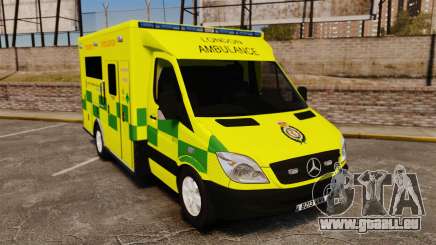 Mercedes-Benz Sprinter [ELS] London Ambulance pour GTA 4