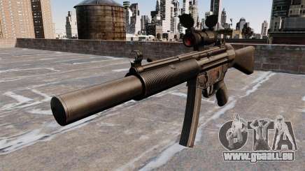 Pistolet mitrailleur HK MP5SD2 pour GTA 4