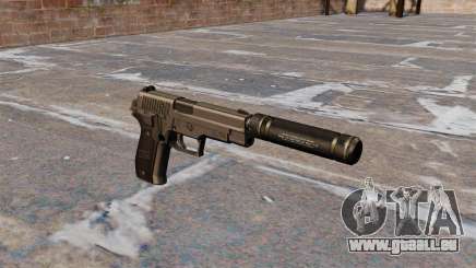 SIG-Sauer P226 Pistole mit Schalldämpfer für GTA 4