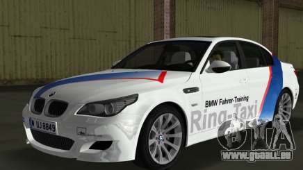 BMW M5 (E60) 2009 Nurburgring Ring Taxi pour GTA Vice City
