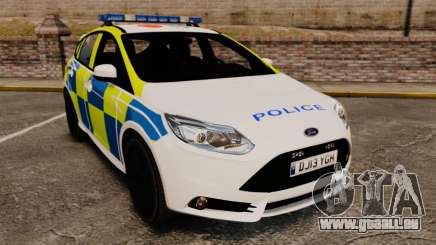 Ford Focus 2013 Uk Police [ELS] für GTA 4