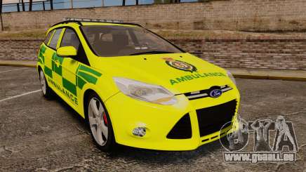 Ford Focus ST Estate 2012 [ELS] London Ambulance pour GTA 4