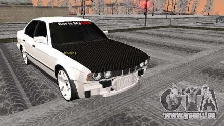 BMW 535i noir pour GTA San Andreas