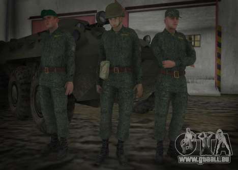 L'armée russe moderne pour GTA San Andreas