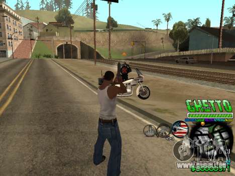 C-HUD Ghetto Life pour GTA San Andreas