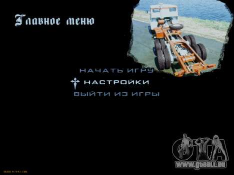 Les écrans de démarrage Soviétique Camions pour GTA San Andreas