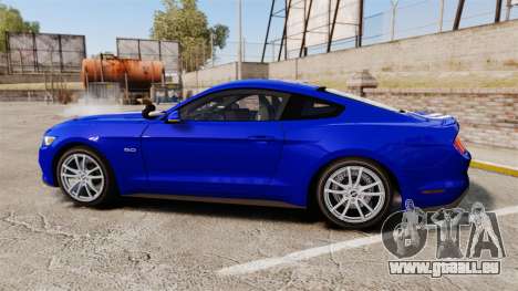 Ford Mustang GT 2015 Unmarked Police [ELS] pour GTA 4