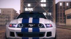 Ford Mustang 2013 - Need For Speed Movie Edition pour GTA San Andreas