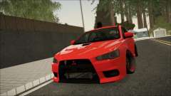 Mitsubishi Lancer X für GTA San Andreas