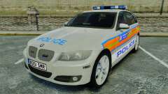 BMW 330i Touring Metropolitan Police [ELS] pour GTA 4