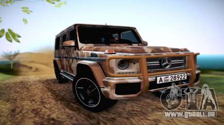 Mercedes Benz G65 Army Style pour GTA San Andreas