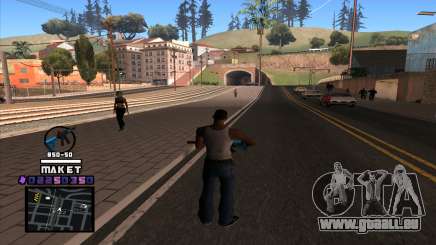 C-HUD Maket für GTA San Andreas