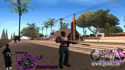 C-HUD Ballas by HARDy für GTA San Andreas