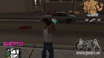 C-HUD 2pac pour GTA San Andreas