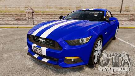 Ford Mustang GT 2015 Unmarked Police [ELS] für GTA 4