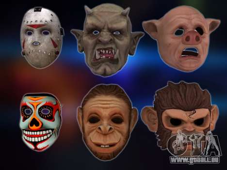 GTA V Masks pour GTA San Andreas