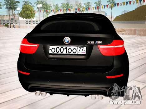 BMW X6M 2010 für GTA San Andreas