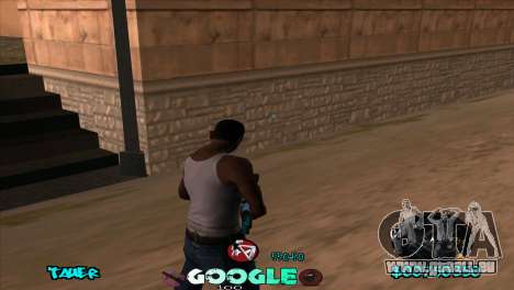 C-HUD Google pour GTA San Andreas