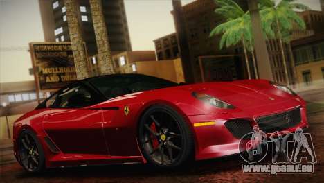 Ferrari 599 GTO 2011 pour GTA San Andreas