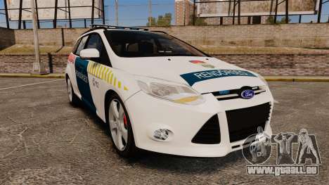 Ford Focus 2013 Hungarian Police [ELS] für GTA 4
