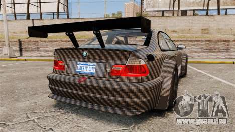 BMW M3 GTR 2012 Drift Edition pour GTA 4