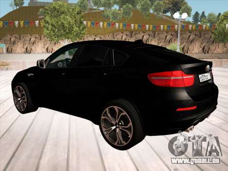 BMW X6M 2010 pour GTA San Andreas