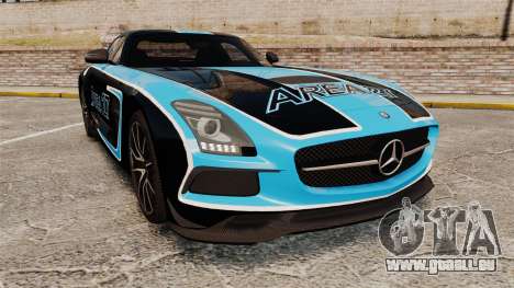 Mercedes-Benz SLS 2014 AMG Black Series Area 27 pour GTA 4