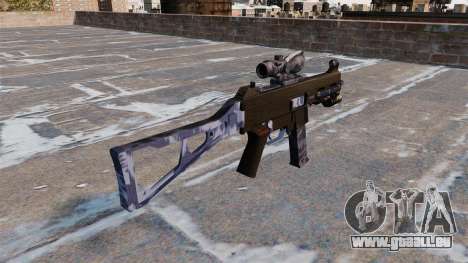 Le pistolet mitrailleur, UMP45 pour GTA 4