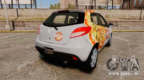 Mazda 2 Pizza Delivery 2011 für GTA 4