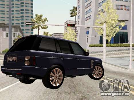 Land Rover Supercharged Stock 2010 V2.0 für GTA San Andreas