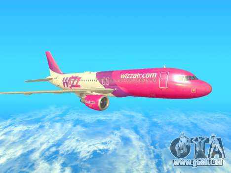Airbus A320-200 WizzAir pour GTA San Andreas