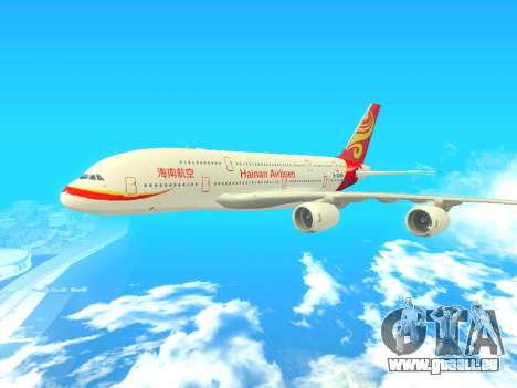 A380-800 Hainan Airlines pour GTA San Andreas