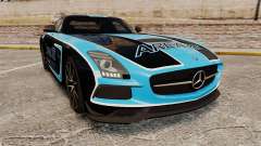 Mercedes-Benz SLS 2014 AMG Black Series Area 27 für GTA 4
