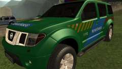 Nissan Pathfinder Police für GTA San Andreas