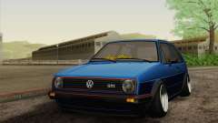 Volkswagen Golf MK2 LowStance pour GTA San Andreas