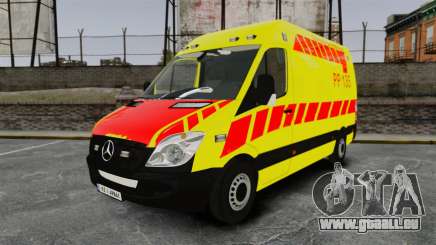 Mercedes-Benz Sprinter Finnish Ambulance [ELS] pour GTA 4