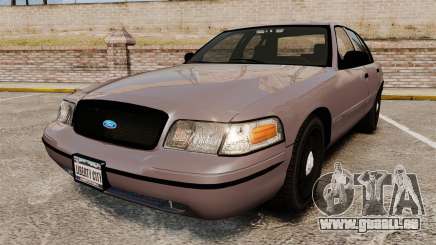 Ford Crown Victoria 2008 LCPD Detective [ELS] für GTA 4