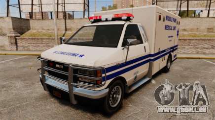 Brute MPMU Ambulance pour GTA 4