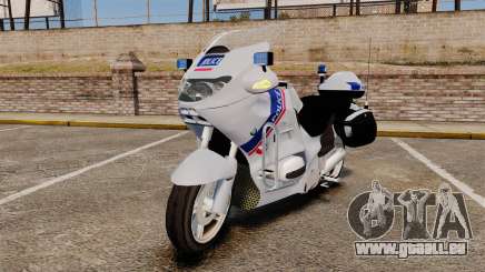 BMW R1150RT Police nationale [ELS] für GTA 4
