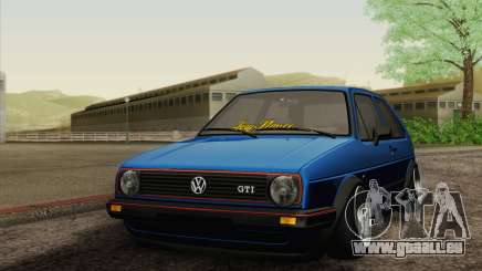 Volkswagen Golf MK2 LowStance pour GTA San Andreas