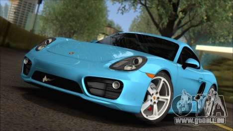 Porsche Cayman S 2014 pour GTA San Andreas